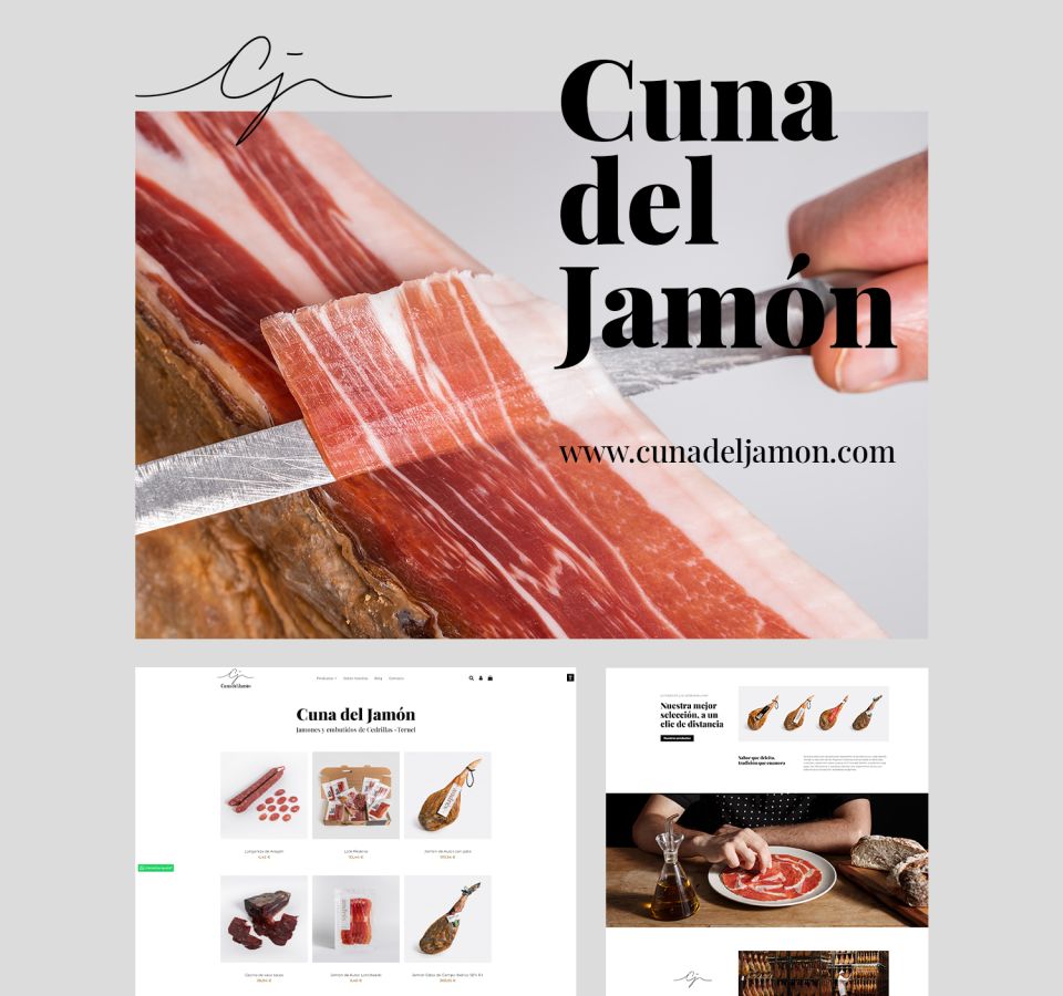 imagen tienda online jamones