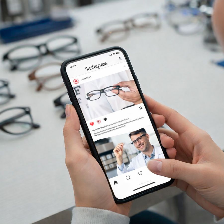 chica viendo redes sociales en su teléfono