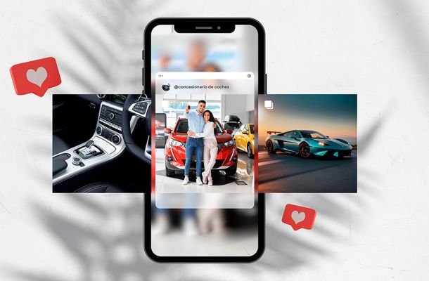 imagen representativa de gestión redes sociales en un teléfono móvil